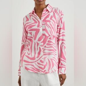 RAILS Ellis Shirt - Pink Tiger❤️‍🔥